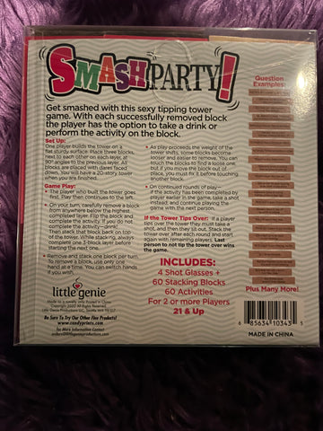 Smash Party Sexy Activity Drinking Game