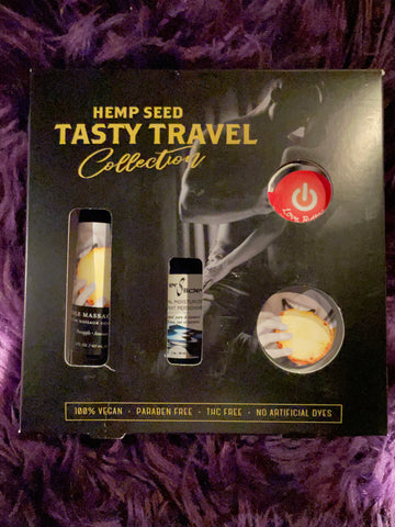 Hemp Seed Tasty Travel Collection in Pineapple